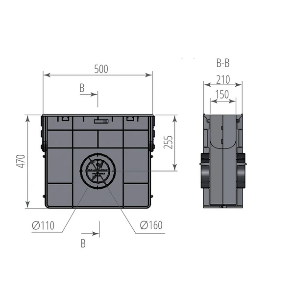 Фото Пескоуловитель ПП Norma DN150