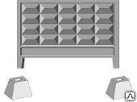 Фото Плита забора ПО 4м-1