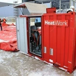 фото Аренда установки для прогрева и размораживания грунта HeatWork