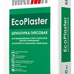 фото Штукатурка гипсовая «EcoPlaster» 30кг.