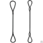 фото Строп (чалка) канатный петлевой (СКП) стальной, 1м