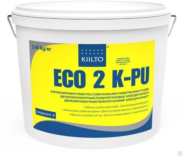 Фото Клей для паркета Kiilto ECO 2K-PU