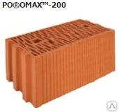 Фото Кирпич POROMAX 200, 11.5 NF M100 F 50, 510х200х219 мм