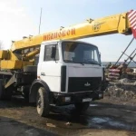 фото Кран автомобильный GOTTWALD Saurer 20T