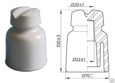 Фото Изолятор гусака TBi6G/TBi8G/TBi8W,арт.130P002003 TBi