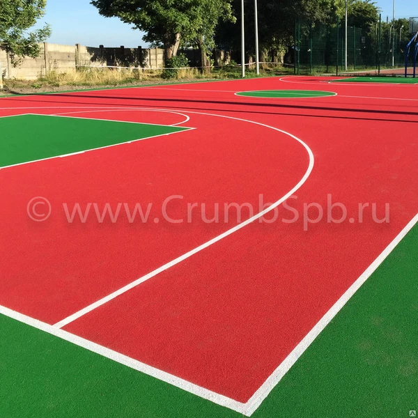 Фото Покрытие для спортивных площадок Crumb premium sport.