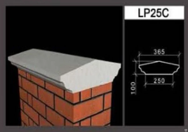 Фото Крышка парапетная LP25С