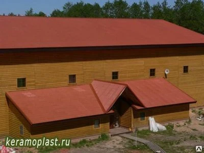 Фото Керамопласт 3 мм красный 2*0,9м (RAL 3009)