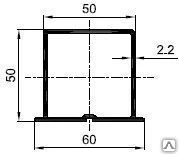 Фото DokSal, H-профиль 60/50/2,2