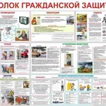 фото Плакат &quot;Уголок гражданской защиты&quot;