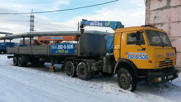 Фото Услуги воровайки "Камас" борт 20т, 12 метров.