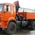 фото Кран-манипулятор КМУ КАМАЗ 43118-3027-46+Palfinger РK15500А (6100кг-2,3м/16