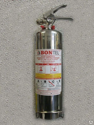 Фото Огнетушитель воздушно-эмульсионный Bontel ОВЭ-2(з)-АВЕ-01