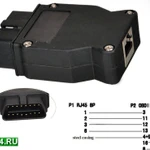 фото Адаптер BMW Ethernet to OBD2 E-SYS ICOM