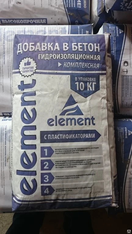 Фото Добавка в бетон Element