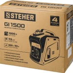 Фото №8 Генератор инверторный Steher GI-1500