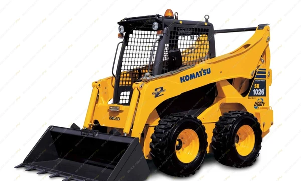 Фото Аренда мини-погрузчика Komatsu SK714-5, Москва