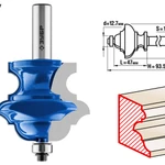 фото Фреза фигурная кромочная многопрофильная 57x47.6 мм №6 Зубр 28717-57