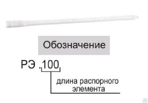 Фото Распоный стеклопластиковый элемент (РЭ 5,5мм) РЭ.140