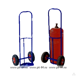 Фото Тележка для баллона двухколесная ПР-1 (Россия)