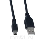 фото Кабель VS USB2.0 A вилка - Mini USB  5P вилка, 3 мeters (U330)