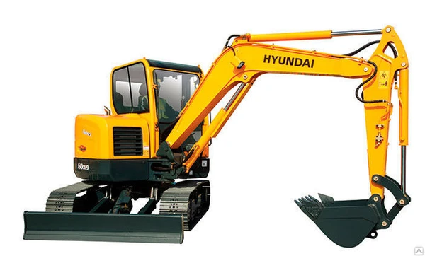 Фото Экскаватор гусеничный мини HYUNDAI R60-9S