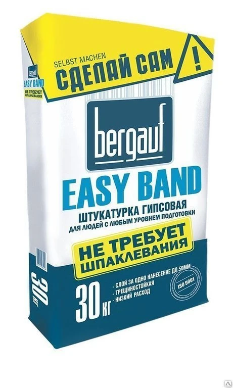 Фото Штукатурка Easy Band, 30 кг