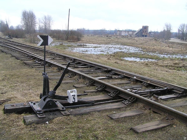 Фото Стрелочный переводной механизм (флюгарка), новый