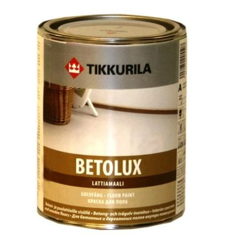 Фото Уретано-алкидная краска для пола Betolux A TIKKURILA 2,7 л