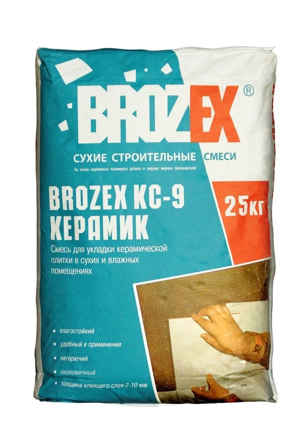 Фото Клей Brozex КС-9 Керамик 25кг