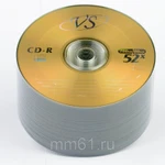 фото Диск VS  CD-R 700Mb 52х (уп.50шт.) /600/