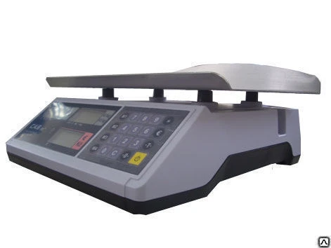 Фото Весы CAS ER-Junior 30CB LT (Large Tray) (платформа 340х255)