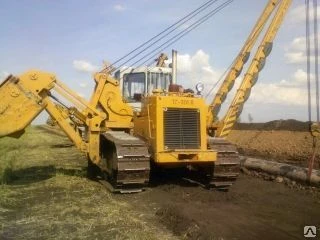 Фото Услуги трубоукладчика caterpillar