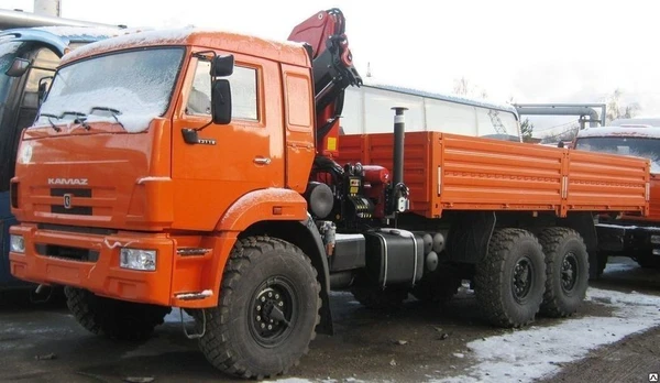 Фото КМУ КАМАЗ 43118-3079-46+Palfinger РK15500А (6100кг-2,3м/1690кг-8,0м)