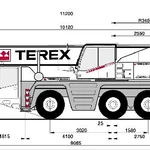 Фото №2 Аренда автокрана Terex-Demag 50 тонн