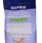 фото Шпаклевка полимерная белоснежная Finish, 4кг Gifas