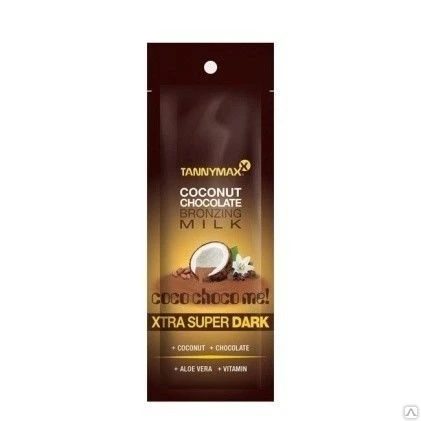 Фото Молочко для загара Super Dark Chocolate Milk с бронзатором 3го дейст. 1880