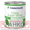 Фото FinnColor Краска для потолков Oasis Super White - 0,9 л