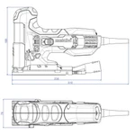 Фото №2 Лобзик STE 100 Quick 710Вт маятн эл-ка кейс Metabo 601100500