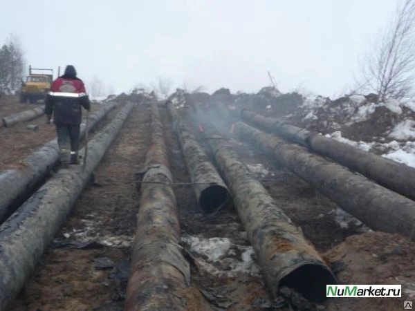 Фото Демонтаж труб. Воздушных и подземных трубопроводов.