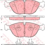 фото Комплект тормозных колодок, дисковый тормоз TRW GDB1285 Колодки тормозные