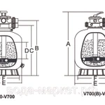 Фото №4 Фильтр Aquaviva V700(В)