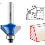 фото Кромочная фреза по дереву калевочная Зубр 28711-30.2