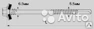 Фото Саморез для сп 6.3х5.5х185 Сэндвич-панель б/у новая