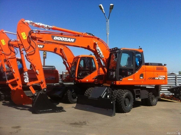 Фото Экскаватор колесный DOOSAN DX190W