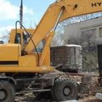 фото Аренда колесного экскаватора Hyundai R200W-7, Москва