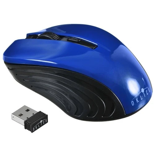 Фото Мышь Oklick 545MW Blue-Black USB