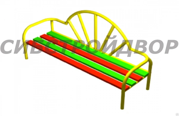 Фото Скамья 23 ОДБ.01.23 1500х425х800