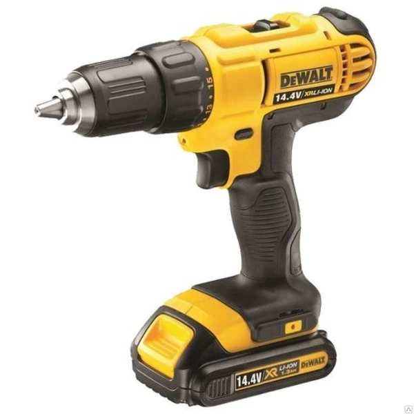 Фото Аккумуляторная дрель-шуруповёрт DeWalt DCD734S2 14.4 В