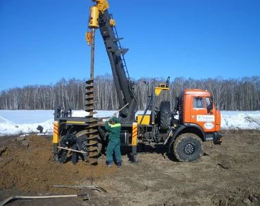 Фото Сдам на длительный срок ямобур HIAB 190T БКМ